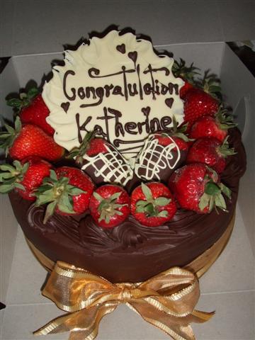 Chocolate Strawberry Cake